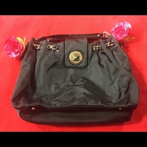 🌷Preloved-Kate SpadeBlackNylonPatent leatherStrap